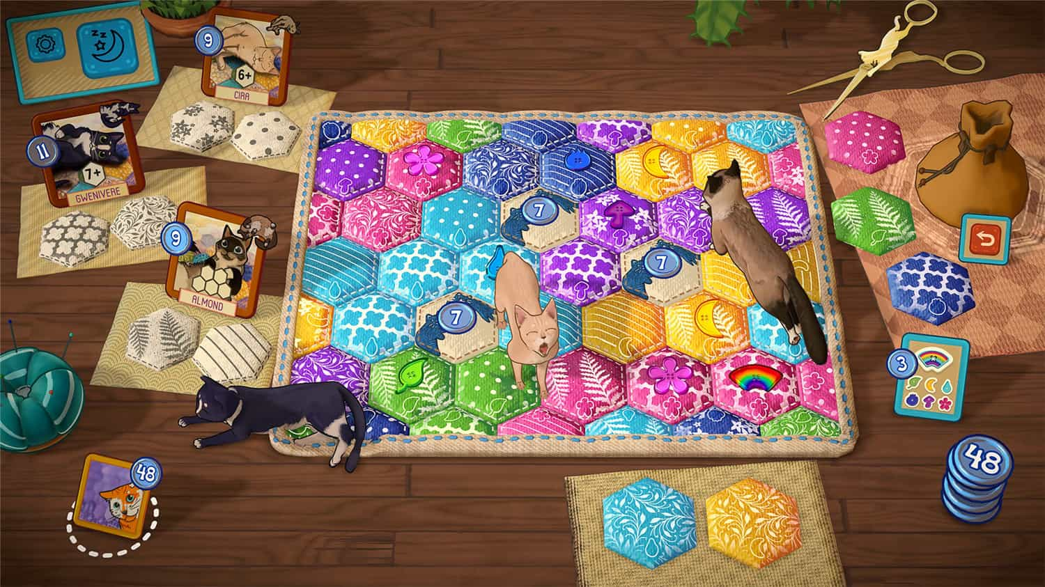 《猫与花毯/Quilts and Cats of Calico》v1.0.96中文版【ID:14817】插图-拾艺肆