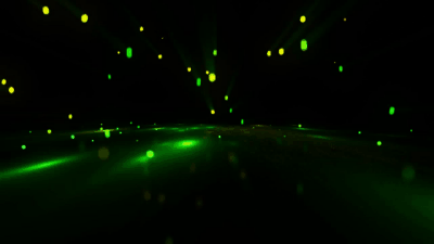 绿光雨动态壁纸 Lightmirror-S14资源网