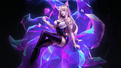 英雄联盟 九尾妖狐·阿狸 动态壁纸-拾艺肆