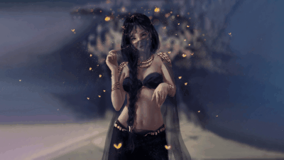 优雅的蝴蝶公主 动态壁纸-拾艺肆