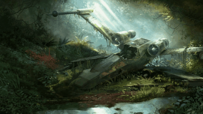 星球大战 坠落战机 动态壁纸-拾艺肆