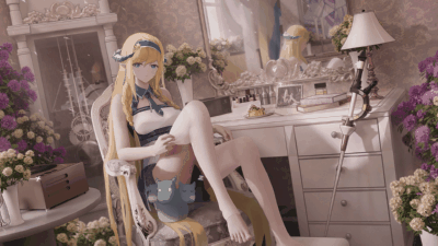 明日方舟 白丝·琴柳 动态壁纸-拾艺肆