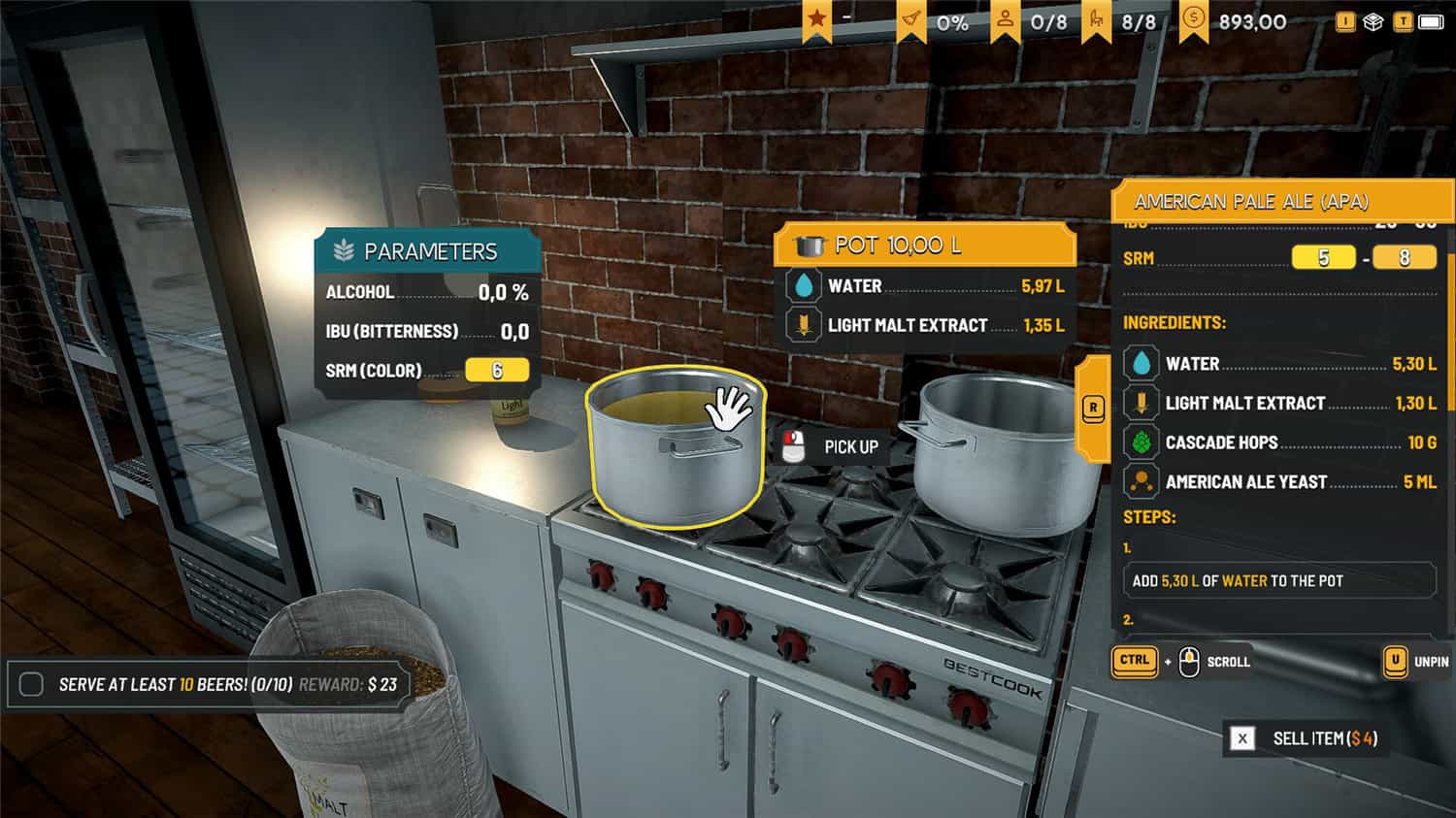 《精酿酒吧模拟器/Brewpub Simulator》v20231109中文版插图1-拾艺肆