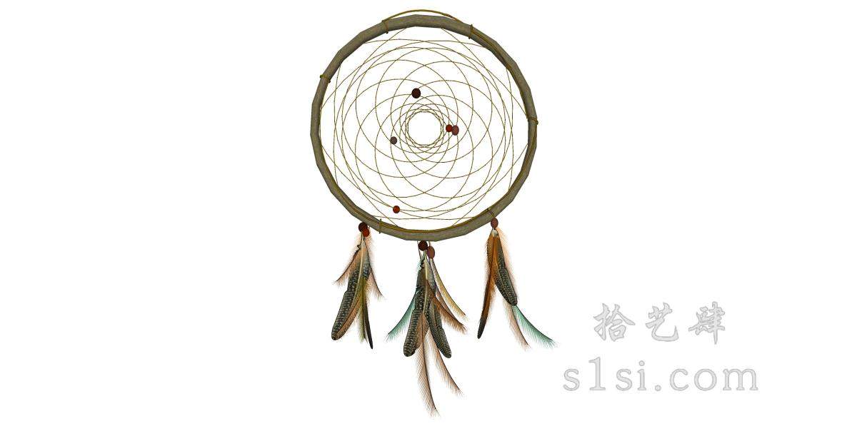 羽毛装饰【ID:14101】-拾艺肆