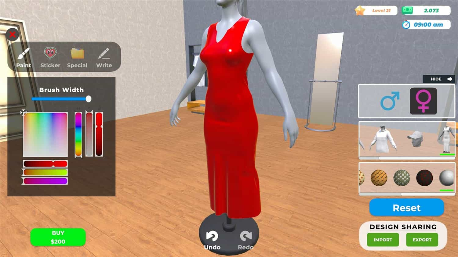 《服装店模拟/Clothing Store Simulator》v0.3.48中文版【ID:14549】插图-拾艺肆