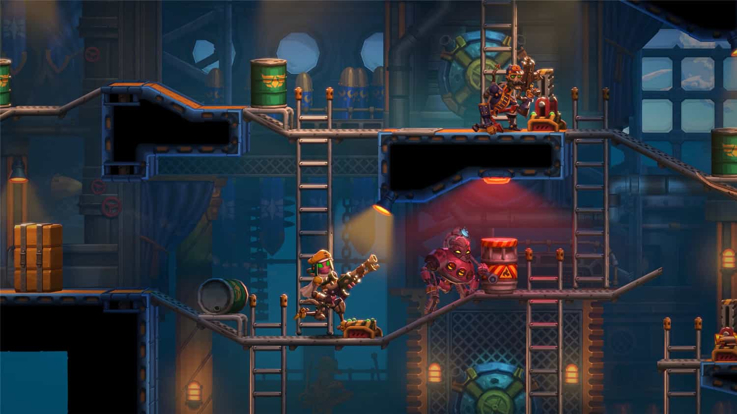 《蒸汽世界：劫掠2/SteamWorld Heist II》v1.3中文版【ID:14580】插图2-拾艺肆