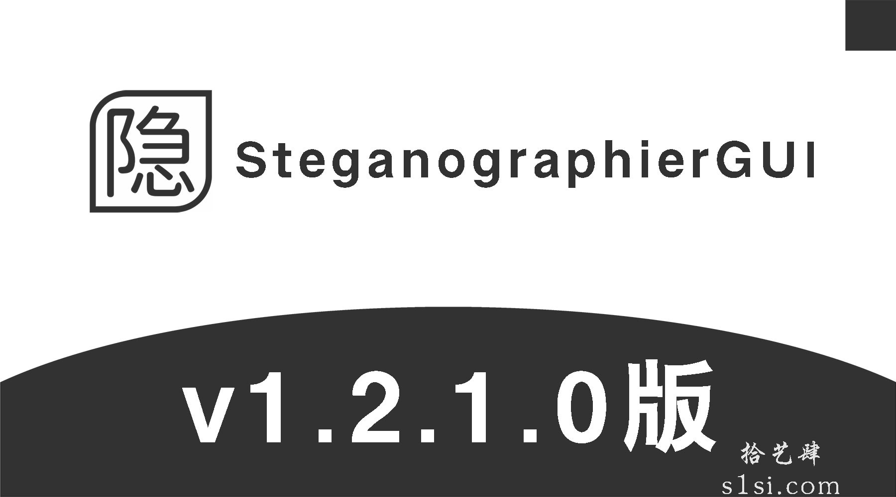 《SteganographierGUI/MP4/MKV隐写工具》v1.2.1.0版-拾艺肆