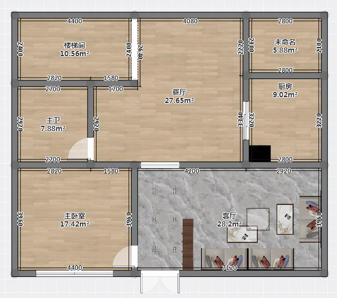 SU模型在酷家乐中的应用【ID:7442】插图-拾艺肆