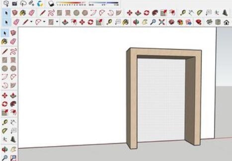 草图大师怎么插入木门？10分钟搞定给su模型插入木门的方式插图6-拾艺肆