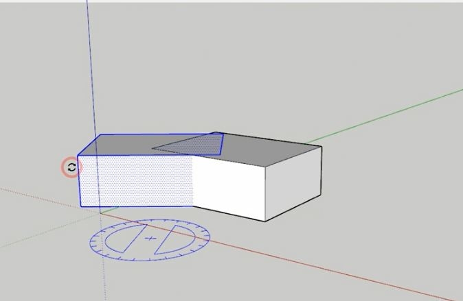 sketchup进行环型旋转复制模型的方式与步骤【ID:7587】插图2-拾艺肆