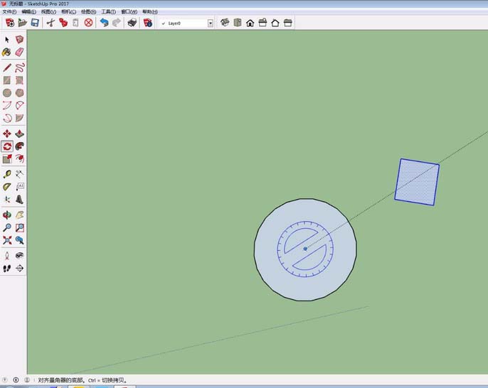 草图大师sketchup2017如何环型复制物体?【ID:7737】插图3-拾艺肆