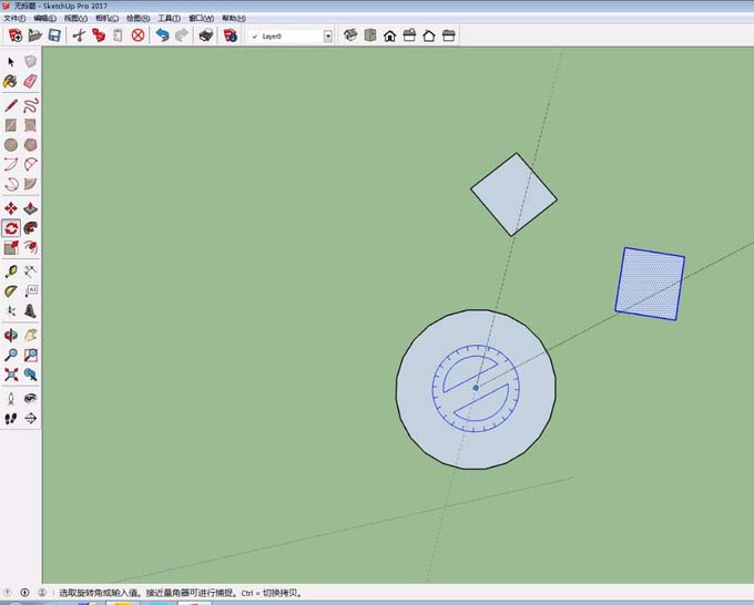 草图大师sketchup2017如何环型复制物体?【ID:7737】插图4-拾艺肆