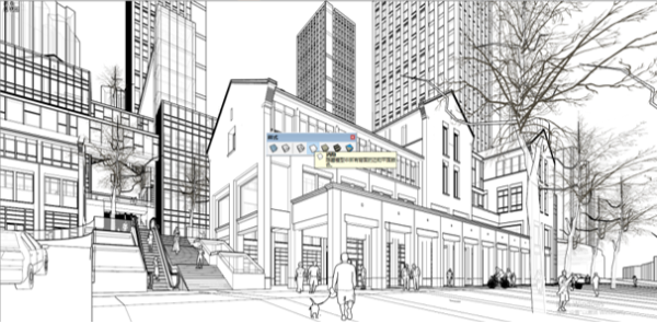 SketchUp不渲染怎么能作出大赛风格的高大上疗效图？插图4-拾艺肆