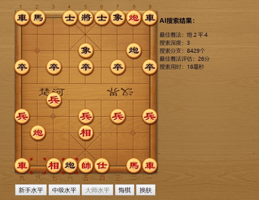 中国象棋AI在线对弈游戏源码-S14资源网